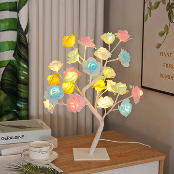 Enchanted Rose Tree Night Light