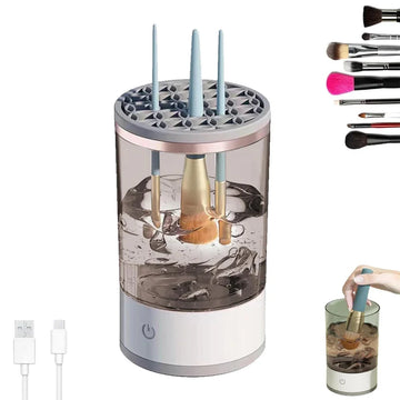 SpinClean Electric Makeup Brush Washer